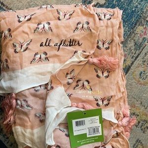Kate Spade Butterfly Scarf Brand New with Tags